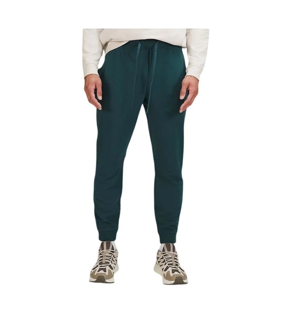 Lululemon men's City Sweat sweatpants joggers medium teal blue drawstring soft